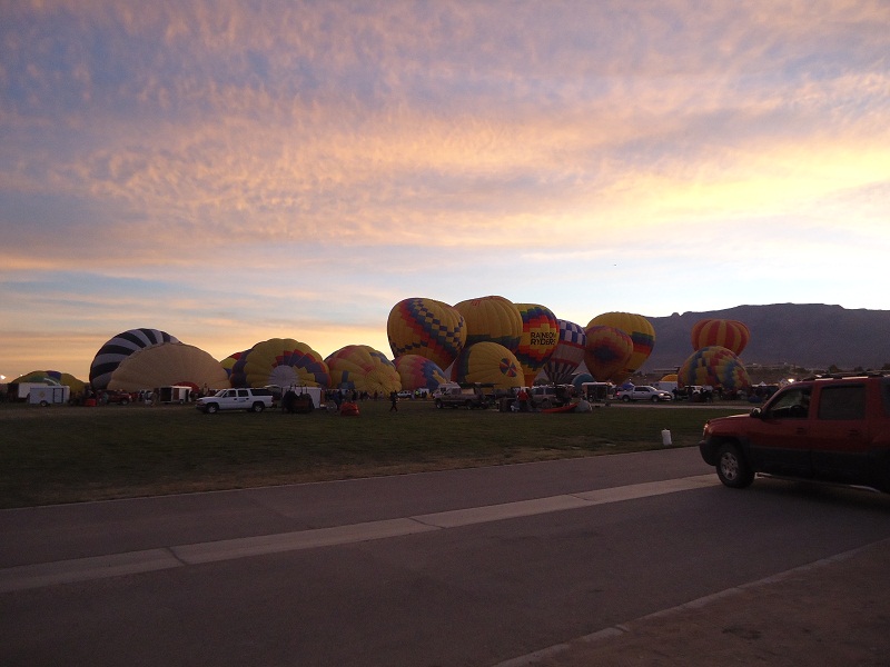 Why I get up at 4am Albuquerque Balloon Fiesta